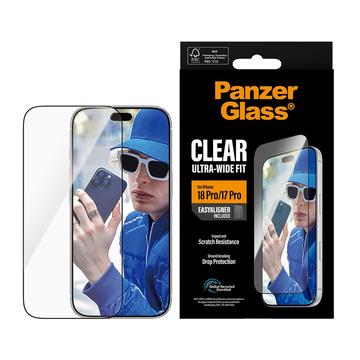iPhone 17 Pro/18 Pro PanzerGlass Ultra-Wide Fit EasyAligner Skärmskydd
