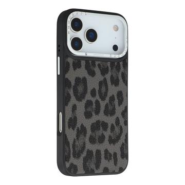 iPhone 17 Pro Jaucase leopardmönstrat magnetiskt hybridskal