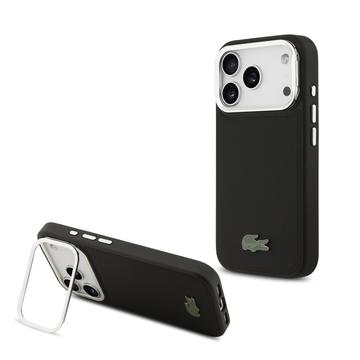 iPhone 17 Pro Lacoste Iconic Petit Pique kamerastativ skal - MagSafe-kompatibel - Svart
