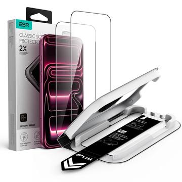 iPhone 17 Pro Max/18 Pro Max ESR UltraFit skärmskydd av härdat glas