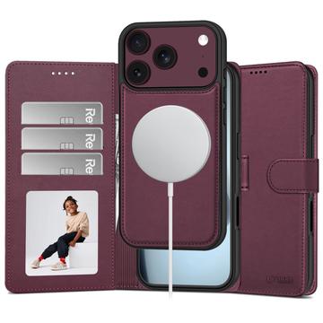 iPhone 17 Pro Max/18 Pro Max Tech-Protect 2-i-1 plånboksfodral - Magsafe-kompatibelt