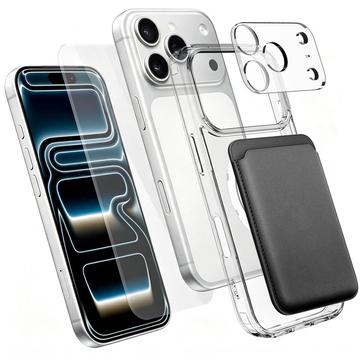 iPhone 17 Pro Max 4-i-1 MagSafe-skyddsset med korthållare