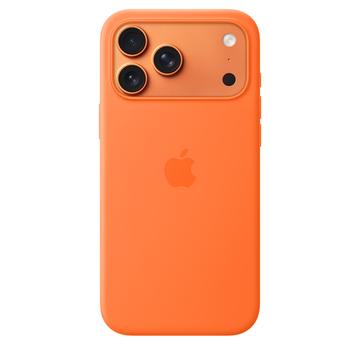 iPhone 17 Pro Max Apple Silikonskal med MagSafe MGFL4ZM/A - Orange