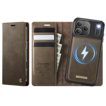 iPhone 17 Pro Max Caseme C49 2-i-1 avtagbart plånboksfodral - MagSafe-kompatibelt, RFID