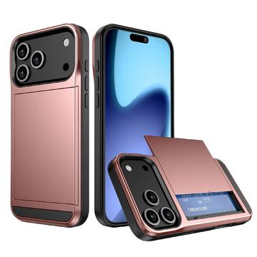 iPhone 17 Pro Max Hybridskal med Skjutkortplats