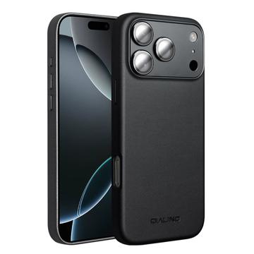 iPhone 17 Pro Max Qialino Premium MagSafe-Skal - Svart