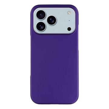 iPhone 17 Pro Max Gummerat Plastskal - Lila