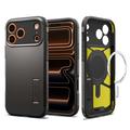 iPhone 17 Pro Max Spigen Tough Armor T Mag Skal - Pistolmetall