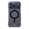 iPhone 17 Pro Max Tactical MagForce Hexagon-Skal - MagSafe-kompatibelt - Svart / Genomskinlig