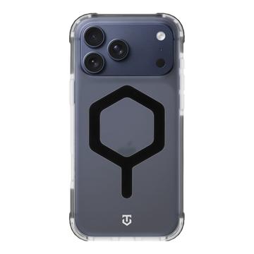 iPhone 17 Pro Max Tactical MagForce Hexagon-Skal - MagSafe-kompatibelt - Svart / Genomskinlig