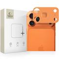 iPhone 17 Pro Max Tech-Protect Camalloy Fit+ Aluminium Kameraskydd - Kosmisk orange