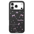 iPhone 17 Pro Max Youngkit Sweetheart Story Series MagSafe TPU-Skal - Söt rosett