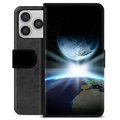 iPhone 17 Pro Premium Plånboksfodral - Rymden