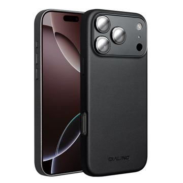 iPhone 17 Pro Qialino Premium MagSafe-Skal - Svart
