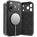 iPhone 17 Pro Ringke Liquid Silicone MagSafe Skal - Svart
