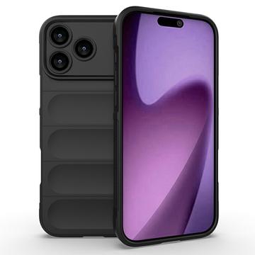 iPhone 17 Pro Rugged TPU-skal - Svart