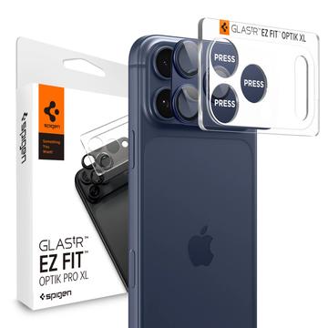 iPhone 17 Pro Spigen Glas.tR Ez Fit Optik Pro XL Kameralinsskydd - Blå