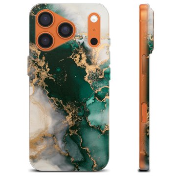 iPhone 17 Pro TPU-Skal - Jade Marmor