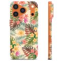 iPhone 17 Pro TPU-Skal - Rosa Blommor
