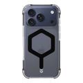 iPhone 17 Pro Tactical MagForce Hexagon-Skal - MagSafe-kompatibelt - Svart / Genomskinlig
