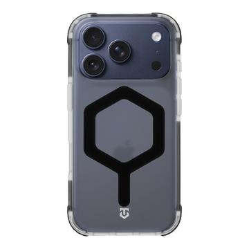 iPhone 17 Pro Tactical MagForce Hexagon-Skal - MagSafe-kompatibelt - Svart / Genomskinlig