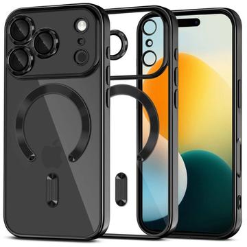 iPhone 17 Pro Tech-Protect MagFlex-Skal - MagSafe-kompatibelt - Klar / Svart