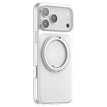 iPhone 17 Pro Torras O Fitness-skal med 360 kickstand - MagSafe-kompatibel - Genomskinlig