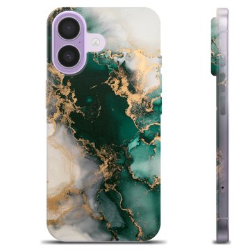 iPhone 17 TPU-Skal - Jade Marmor