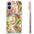 iPhone 17 TPU-Skal - Rosa Blommor