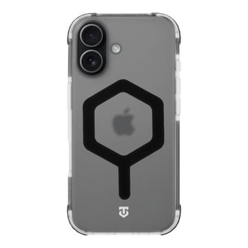 iPhone 17 Tactical MagForce Hexagon-Skal - MagSafe-kompatibelt - Svart / Genomskinlig