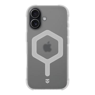 iPhone 17 Tactical MagForce Hexagon-Skal - MagSafe-kompatibelt - Vit / Genomskinlig