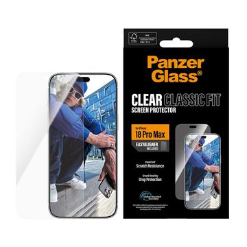 iPhone 18 Pro Max PanzerGlass Classic Fit EasyAligner skärmskydd av härdat glas