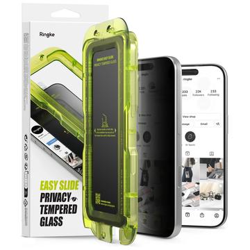 iPhone 18 Pro Max Ringke Easy Slide Privacy Skärmskydd i härdat glas