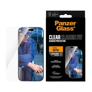 iPhone 18 Pro PanzerGlass Classic Fit EasyAligner skärmskydd av härdat glas
