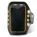 iPhone 5 / 5S / SE Ksix Led Sport Armband - Svart