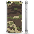 iPhone 5/5S/SE Hybridskal - Kamouflage