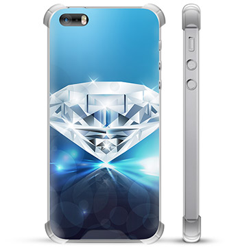 iPhone 5/5S/SE Hybridskal - Diamant