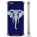 iPhone 5/5S/SE Hybridskal - Elefant