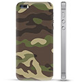 iPhone 5/5S/SE TPU-Skal  - Kamouflage