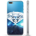 iPhone 5/5S/SE TPU-Skal  - Diamant