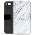 iPhone 5/5S/SE Premium Plånboksfodral - Marmor
