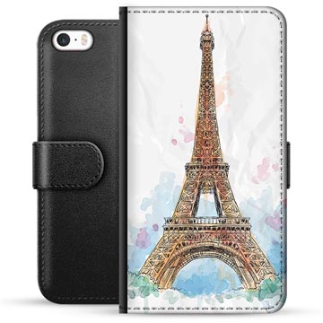 iPhone 5/5S/SE Premium Plånboksfodral - Paris