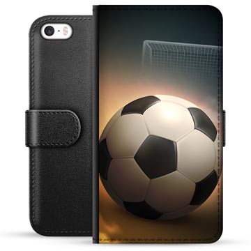 iPhone 5/5S/SE Premium Plånboksfodral - Fotboll