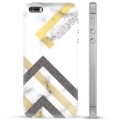 iPhone 5/5S/SE TPU-Skal - Abstrakt Marmor