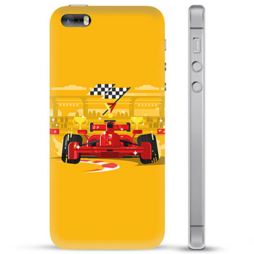 iPhone 5/5S/SE TPU-Skal - Racerbil
