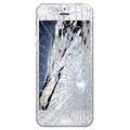 iPhone 5 LCD-display & Glas Reparation - Vit