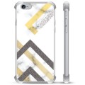 iPhone 6 / 6S Hybridskal - Abstrakt Marmor