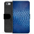 iPhone 6 / 6S Premium Plånboksfodral - Läder
