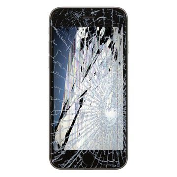 iPhone 6S Plus LCD-Display och Glasreparation - Svart - Originalkvalitet