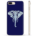 iPhone 7 Plus / iPhone 8 Plus TPU-Skal  - Elefant